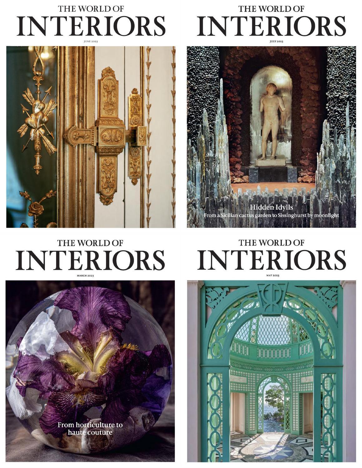 [英国]The World of Interiors 室内世界杂志 2023年订阅 电子版PDF下载