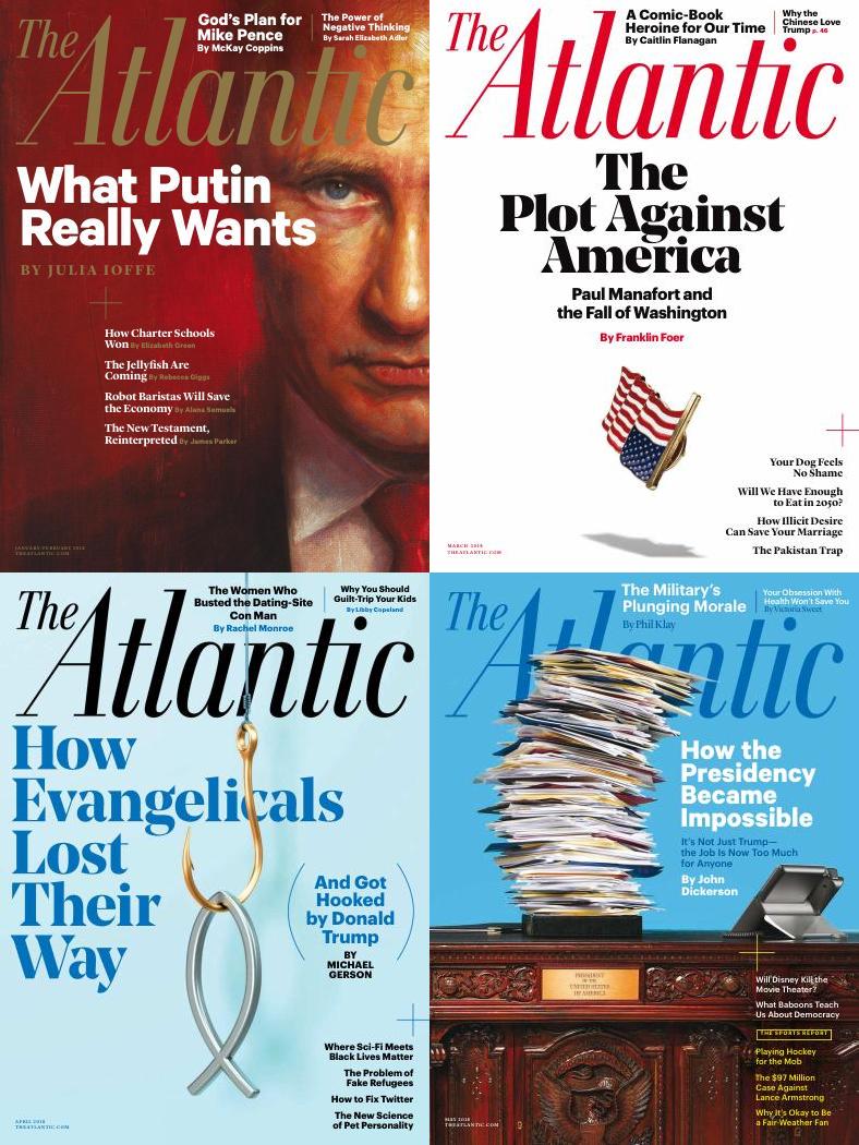 [美国]The Atlantic 大西洋月刊 2018年订阅 电子版PDF下载