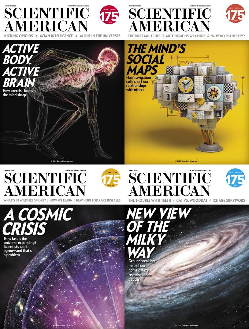 [美国]Scientific American 科学美国人杂志 2020年订阅 电子版PDF下载