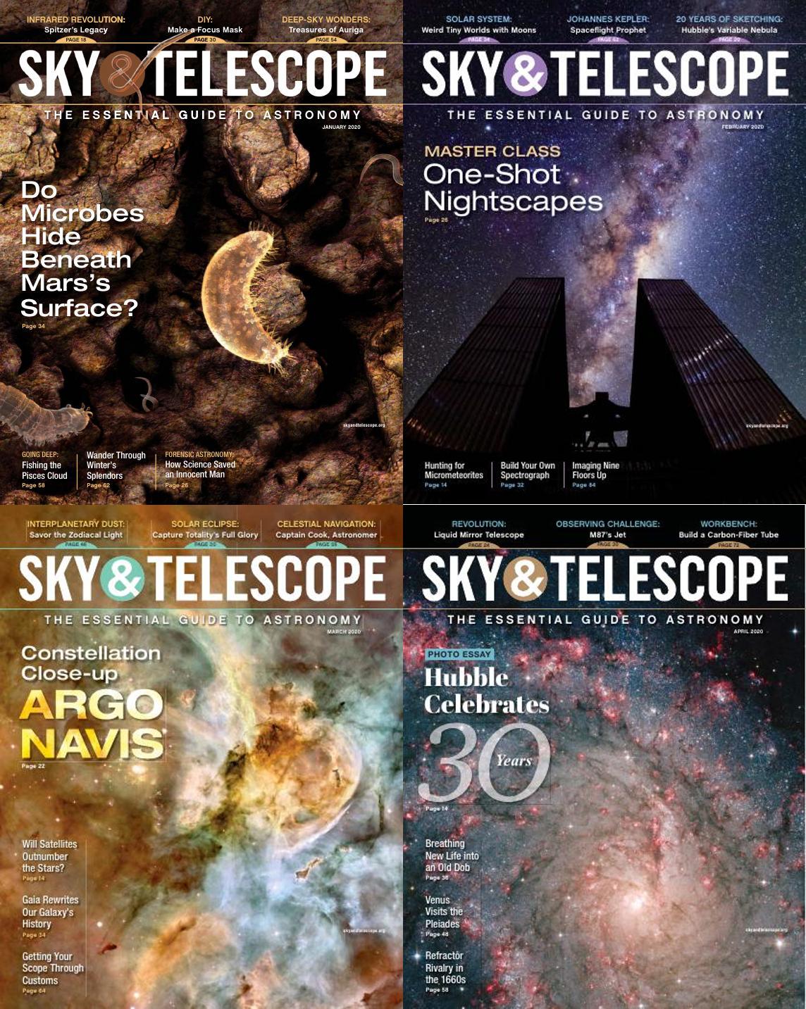 [美国]Sky & Telescope 天文学与望远镜杂志 2020年订阅 电子版PDF下载