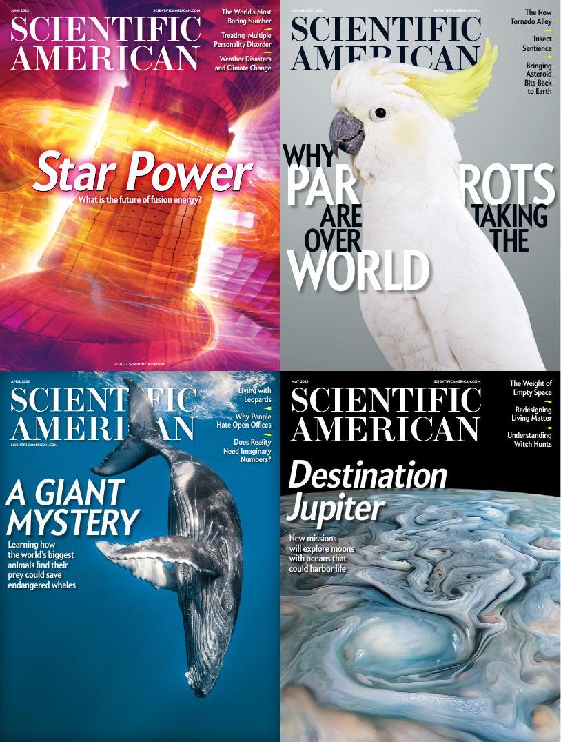 [美国]Scientific American 科学美国人杂志 2023年订阅 电子版PDF下载(图1)