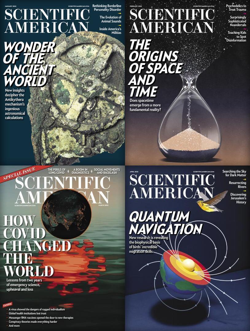 [美国]Scientific American 科学美国人杂志 2022年订阅 电子版PDF下载(图1)