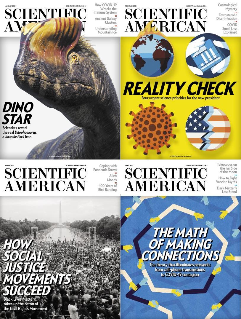 [美国]Scientific American 科学美国人杂志 2021年订阅 电子版PDF下载