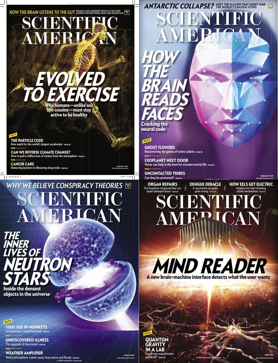 [美国]Scientific American 科学美国人杂志 2019年订阅 电子版PDF下载(图1)