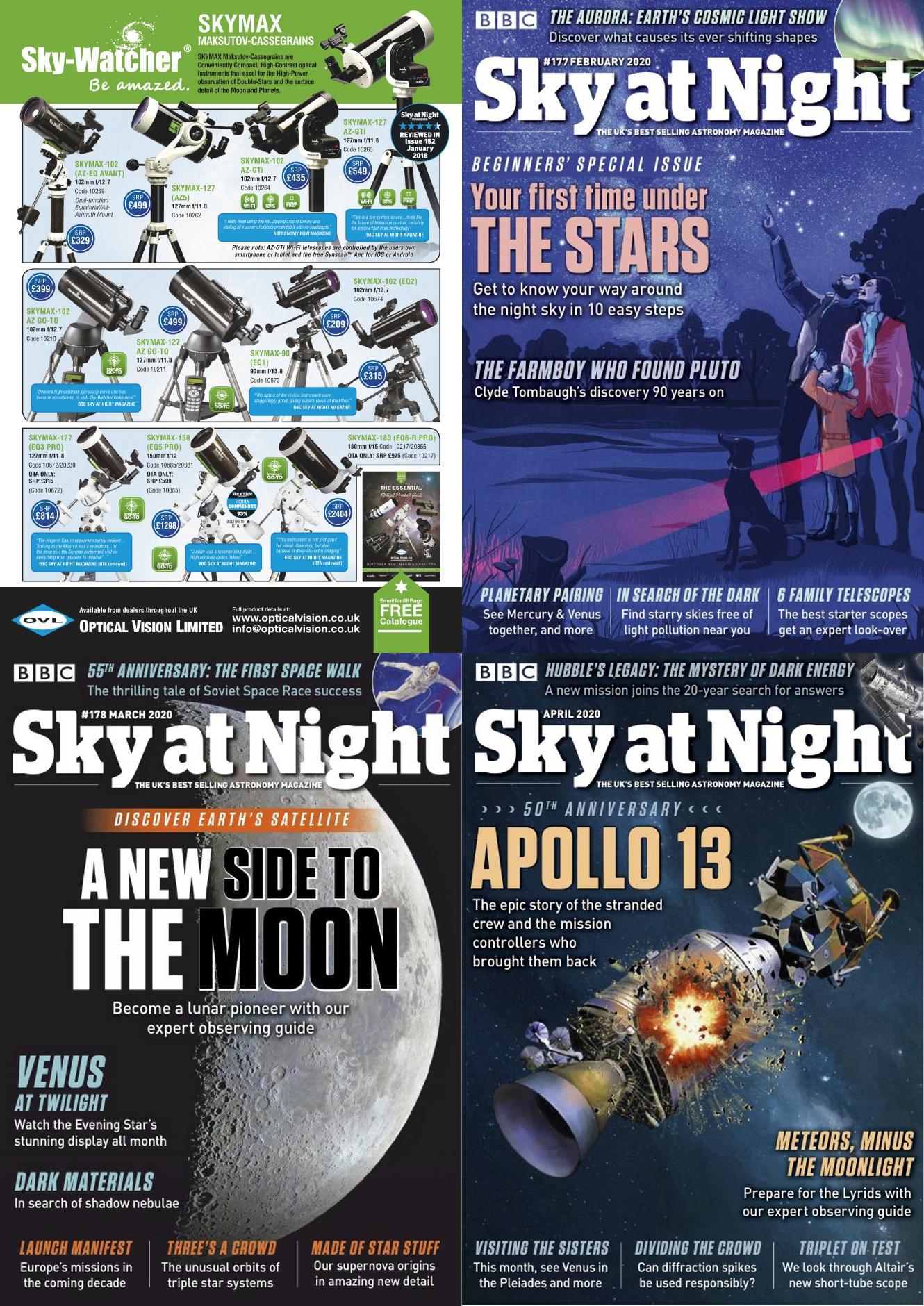 [英国]Sky at Night 夜空之眼杂志 2020年订阅 电子版PDF下载