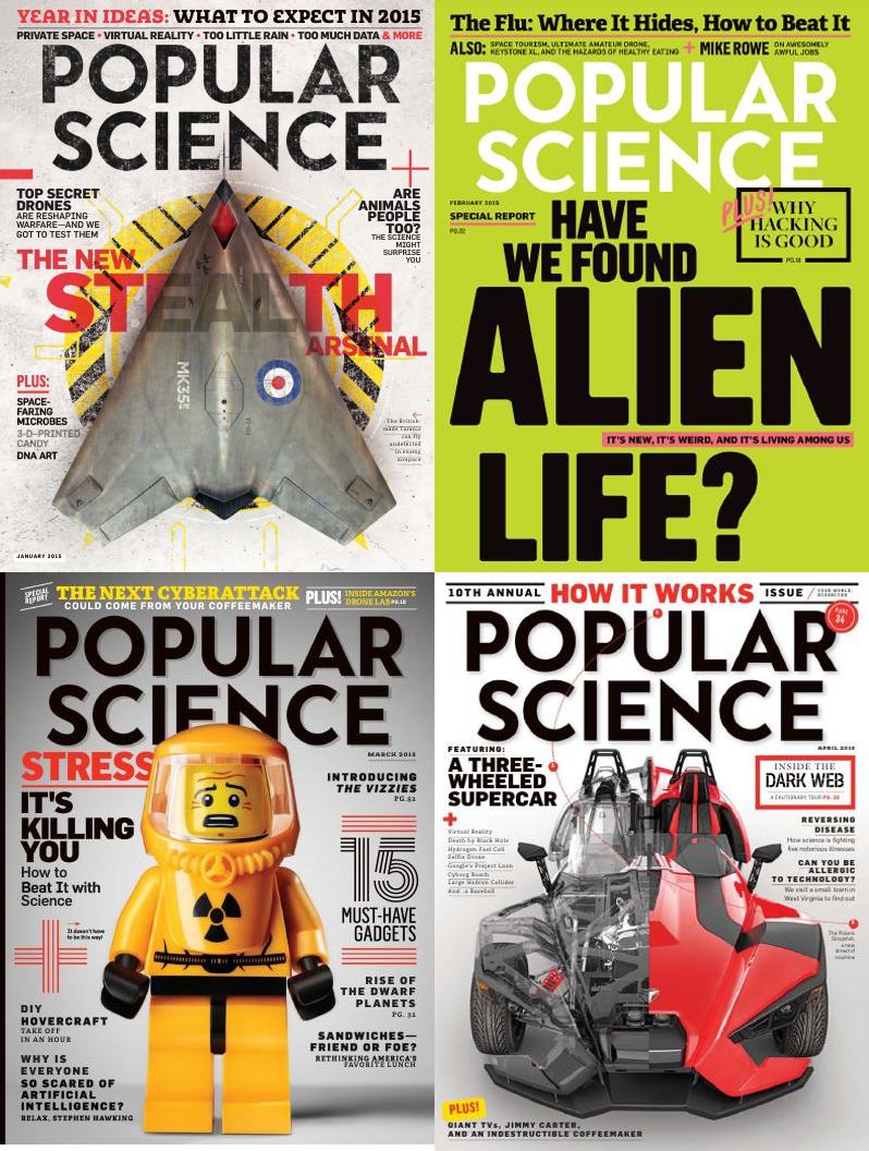 [美国]Popular Science USA 大众科学杂志 2015年订阅 电子版PDF下载(图1)