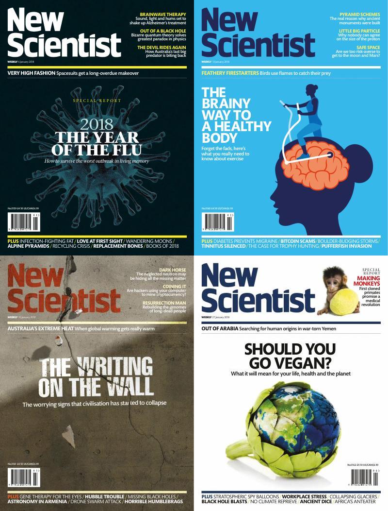 [英国]New Scientist 新科学家杂志 2018年订阅 电子版PDF下载