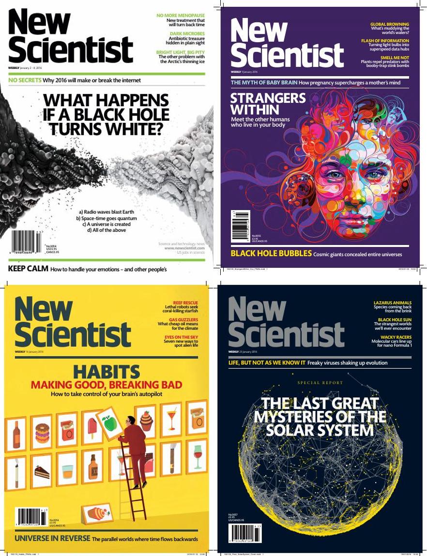 [英国]New Scientist 新科学家杂志 2016年订阅 电子版PDF下载(图1)