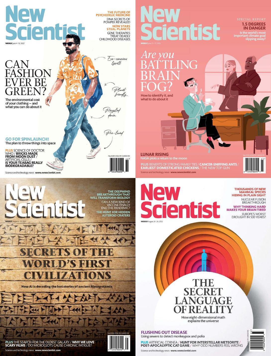 [英国]New Scientist 新科学家杂志 2022年订阅 电子版PDF下载