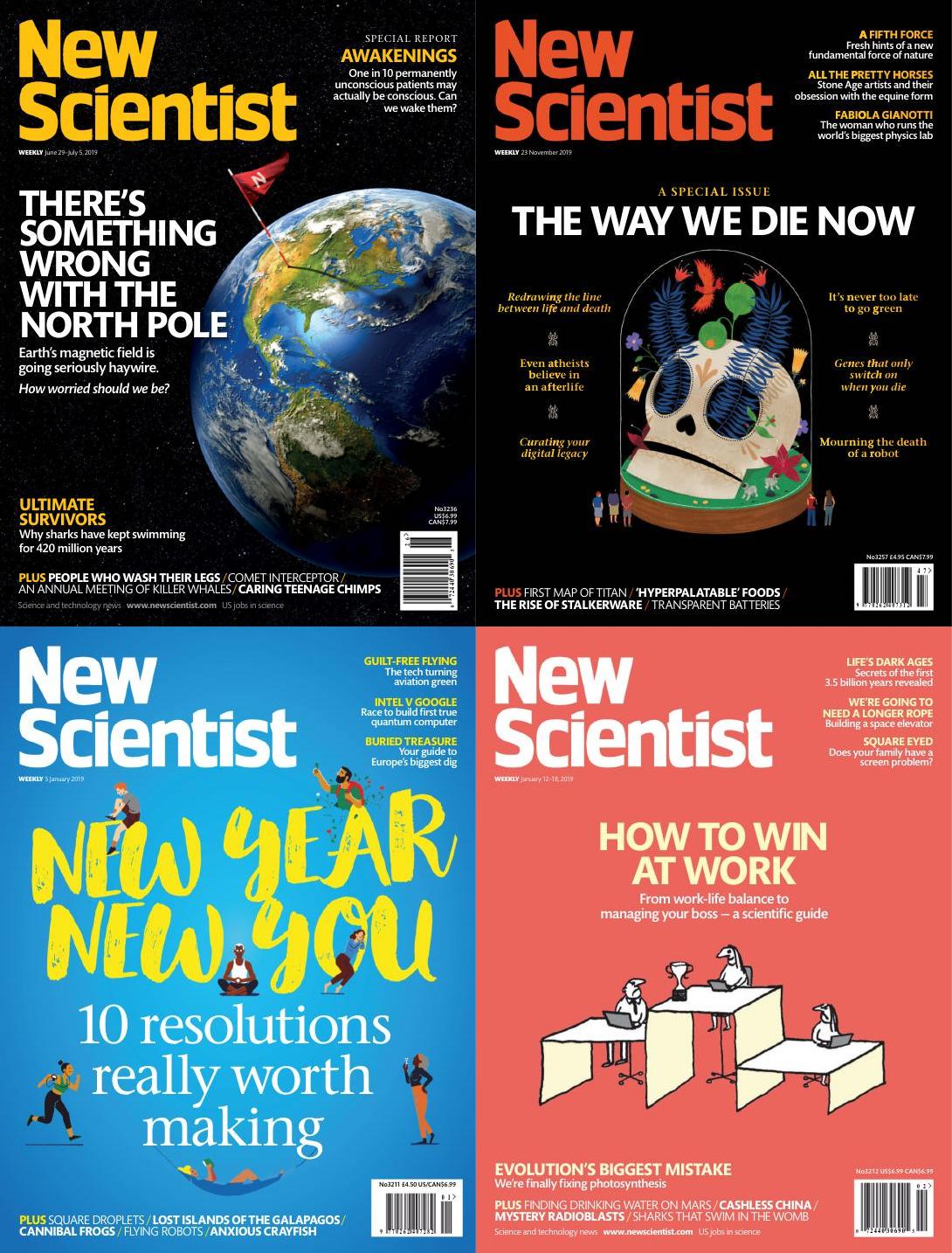 [英国]New Scientist 新科学家杂志 2019年订阅 电子版PDF下载