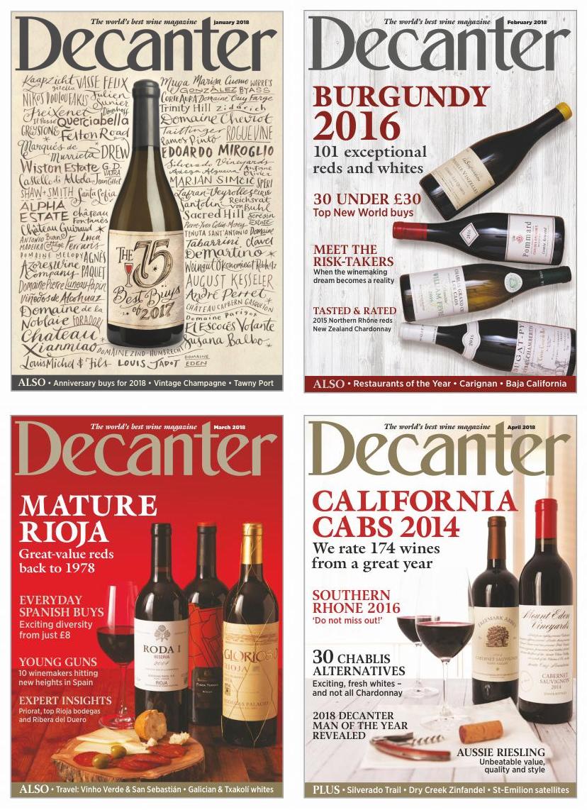 [英国]Decanter 葡萄酒品鉴杂志 2018年订阅 电子版PDF下载