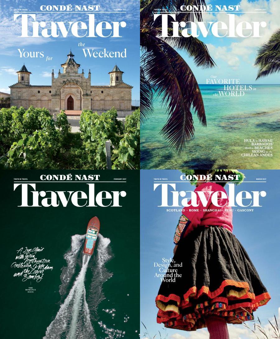 [美国]Conde Nast Traveler 康泰纳仕旅行者杂志 2017年订阅 电子版PDF下载