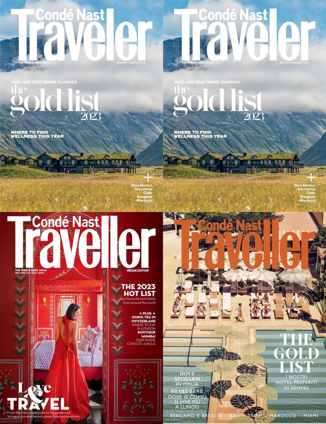 [美国]Conde Nast Traveler 康泰纳仕旅行者杂志 2023年订阅 电子版PDF下载