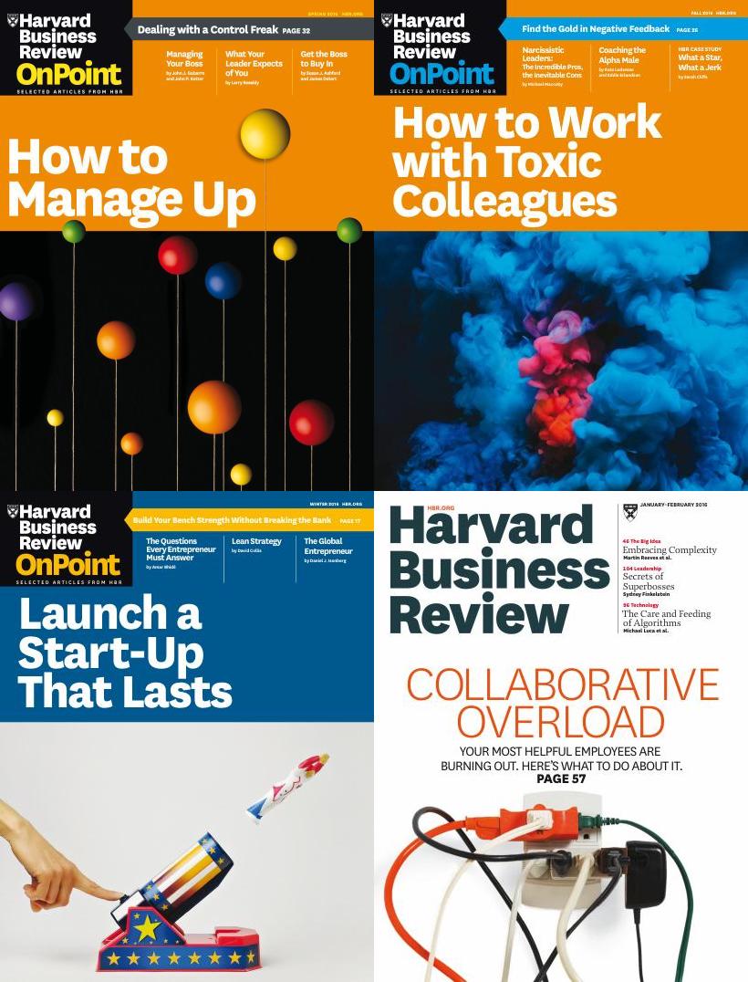 [美国]Harvard Business Review 哈佛商业评论 2016年订阅 电子版PDF下载(图1)