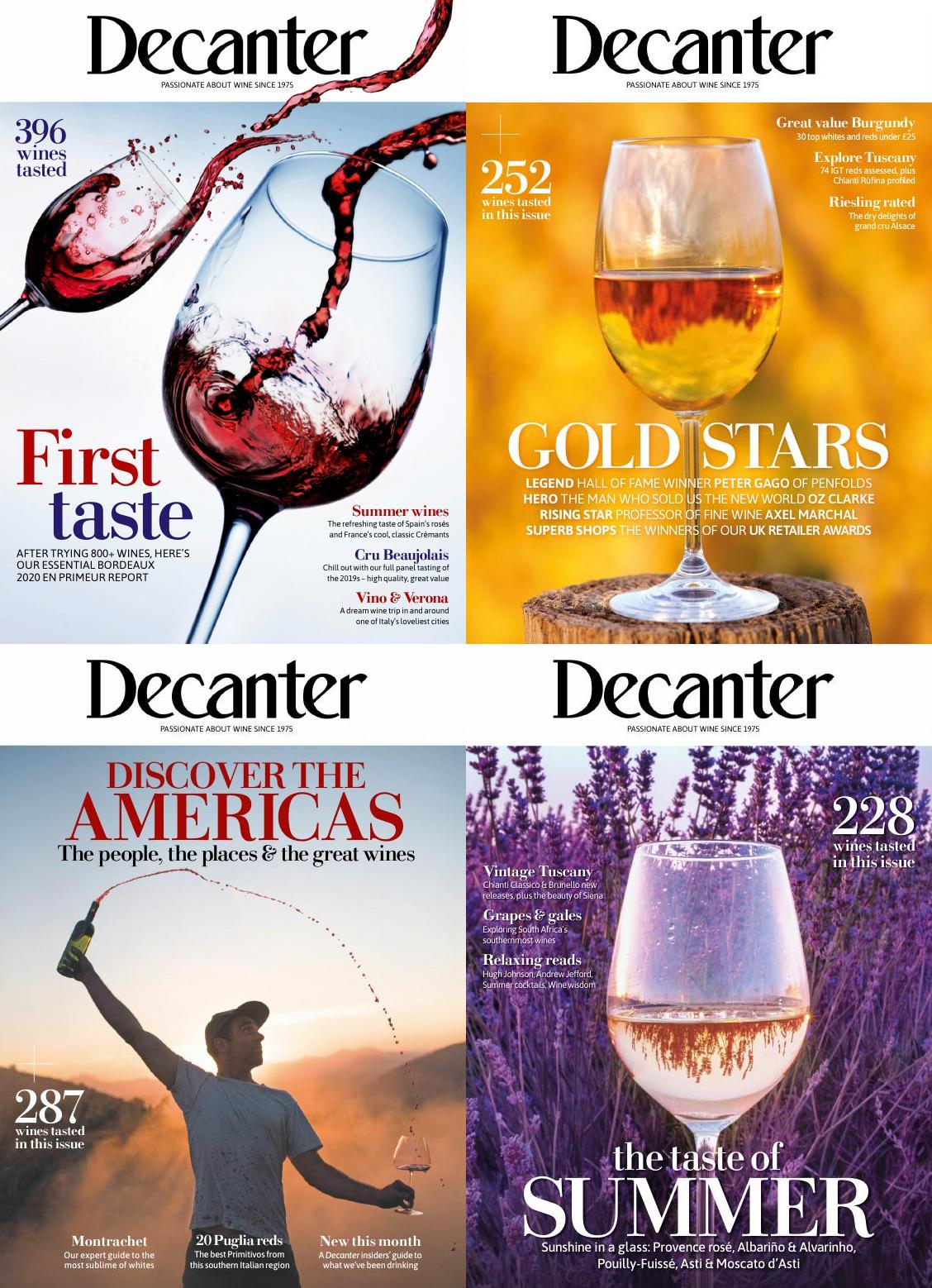 [英国]Decanter 葡萄酒品鉴杂志 2021年订阅 电子版PDF下载