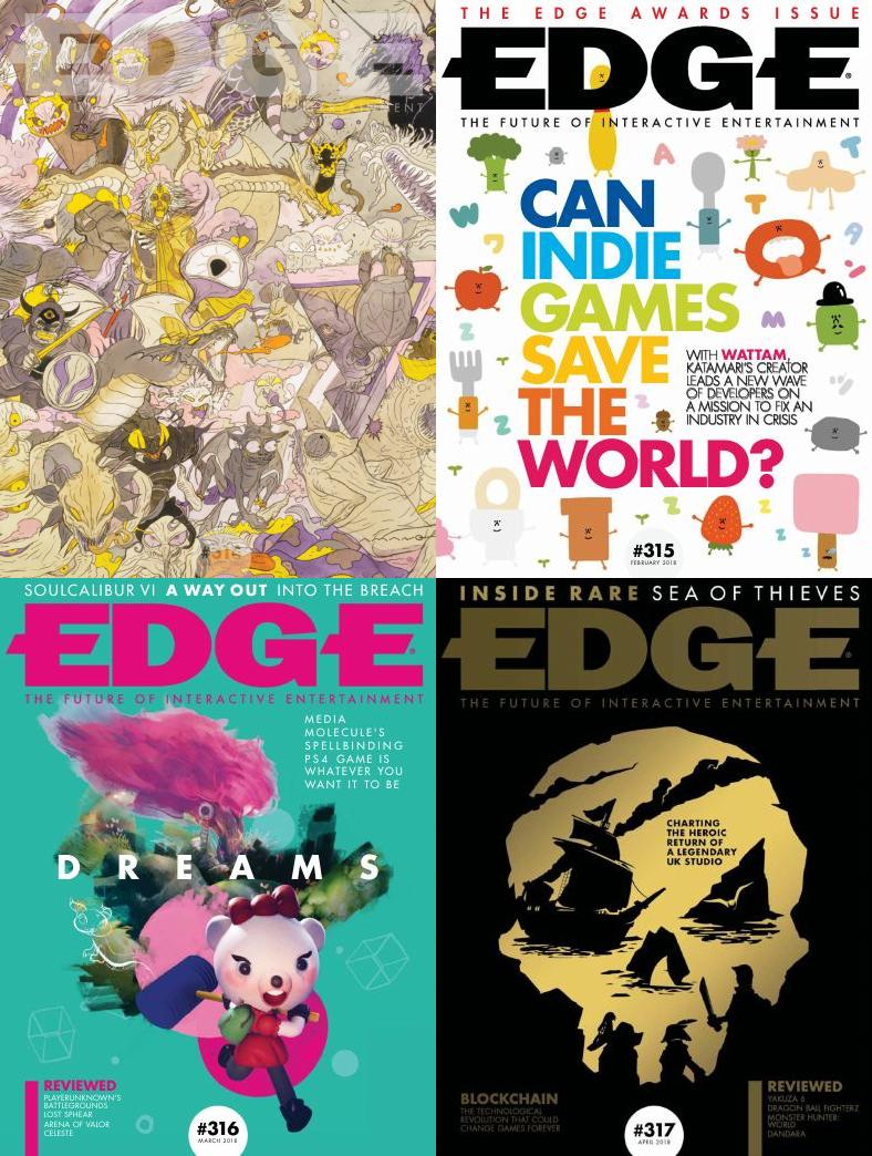 [英国]Edge 游戏科技杂志 2018年订阅 电子版PDF下载(图1)