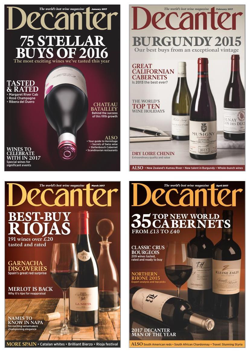 [英国]Decanter 葡萄酒品鉴杂志 2017年订阅 电子版PDF下载