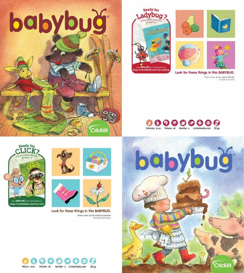 [美国]Babybug 宝宝虫杂志 2020年订阅 电子版PDF下载(图1)