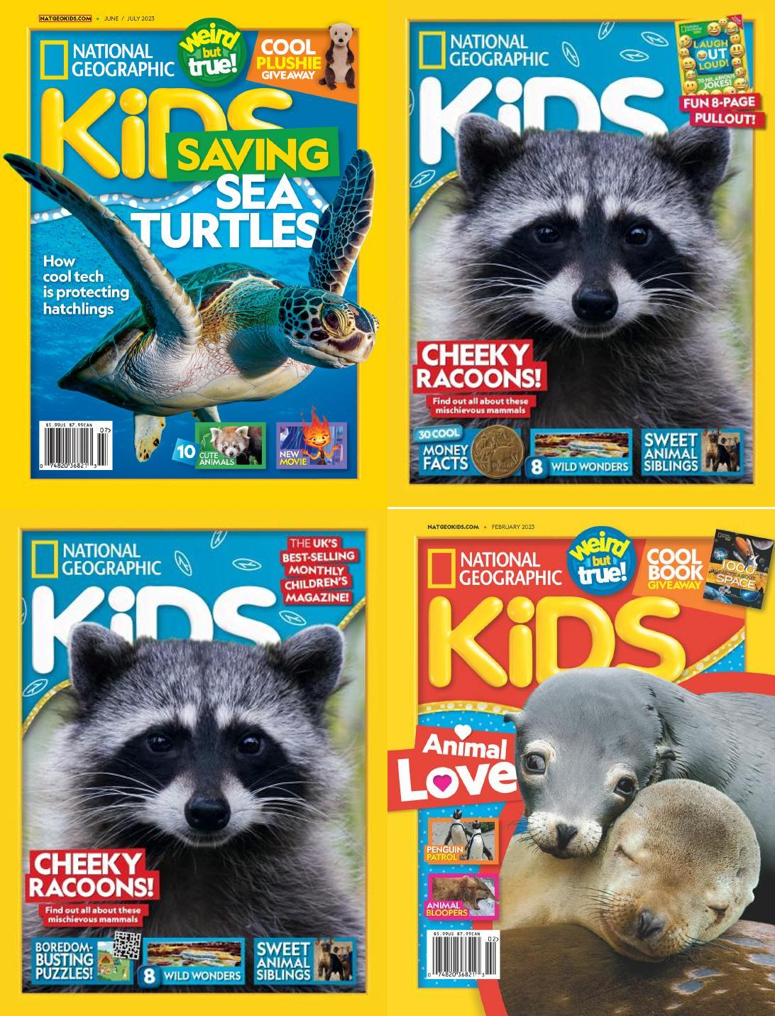 [美国]National Geographic KIDS USA 国家地理儿童杂志 2023年订阅 电子版PDF下载