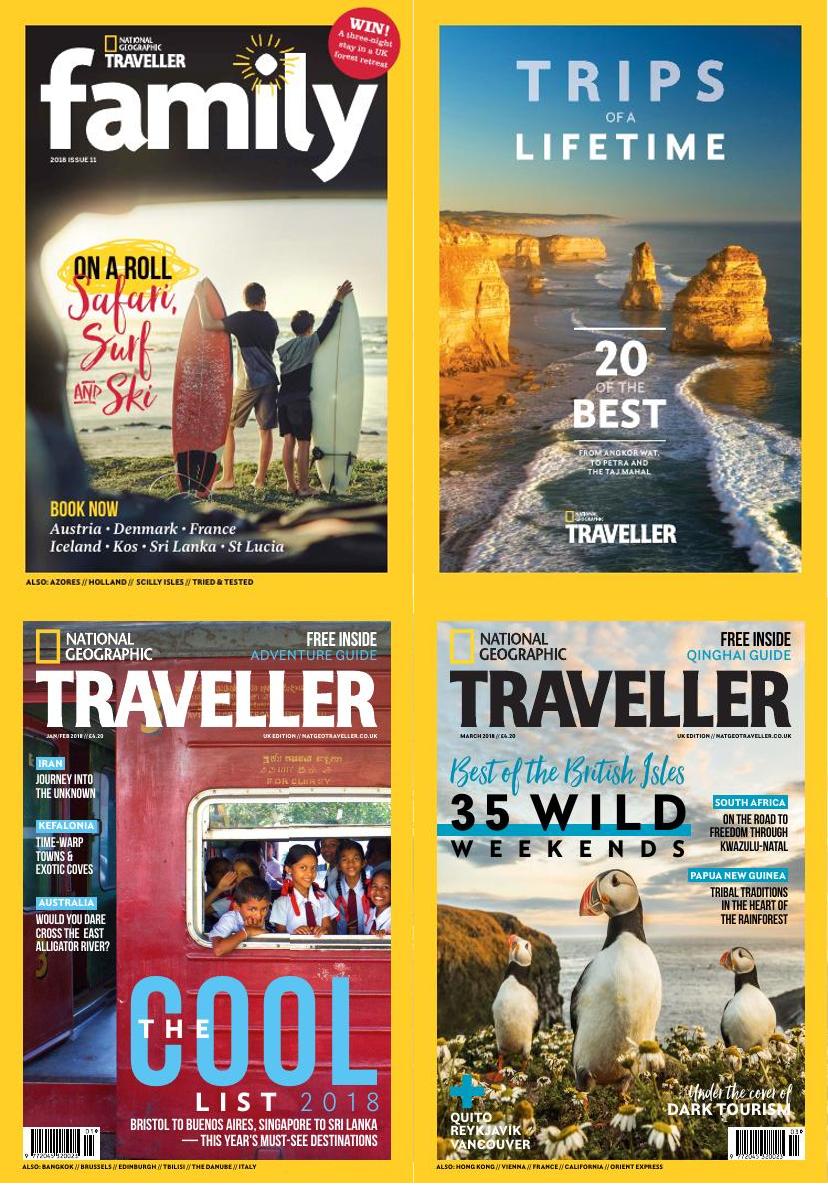 [英国]National Geographic Traveller 国家地理旅行者杂志 2018年订阅 电子版PDF下载