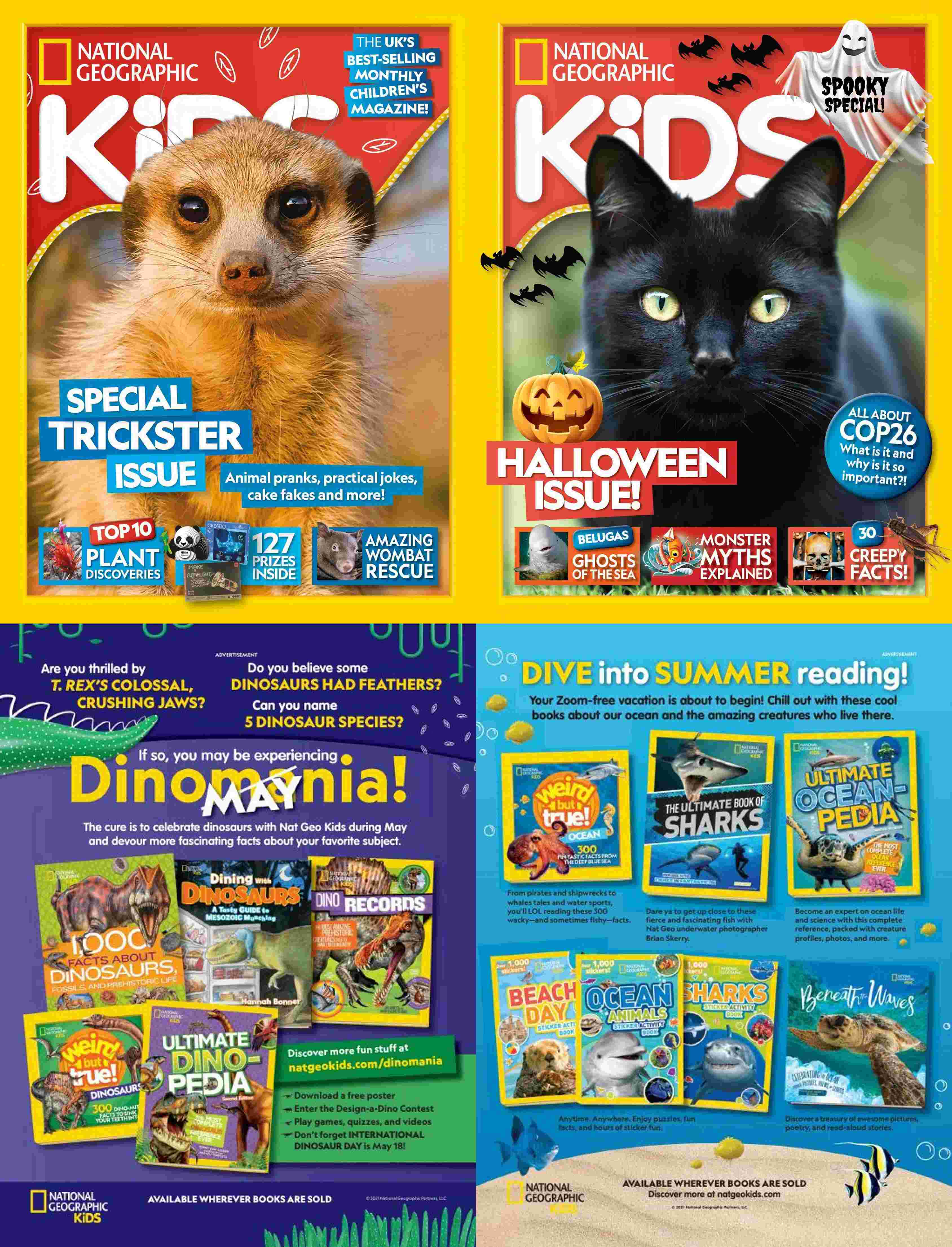 [美国]National Geographic KIDS USA 国家地理儿童杂志 2021年订阅 电子版PDF下载