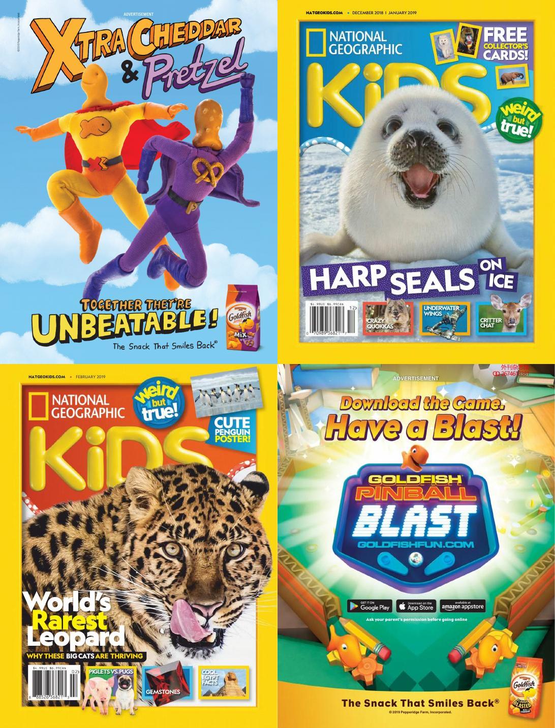 [美国]National Geographic KIDS USA 国家地理儿童杂志 2019年订阅 电子版PDF下载